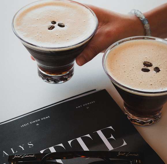 Artisanal iced coffee