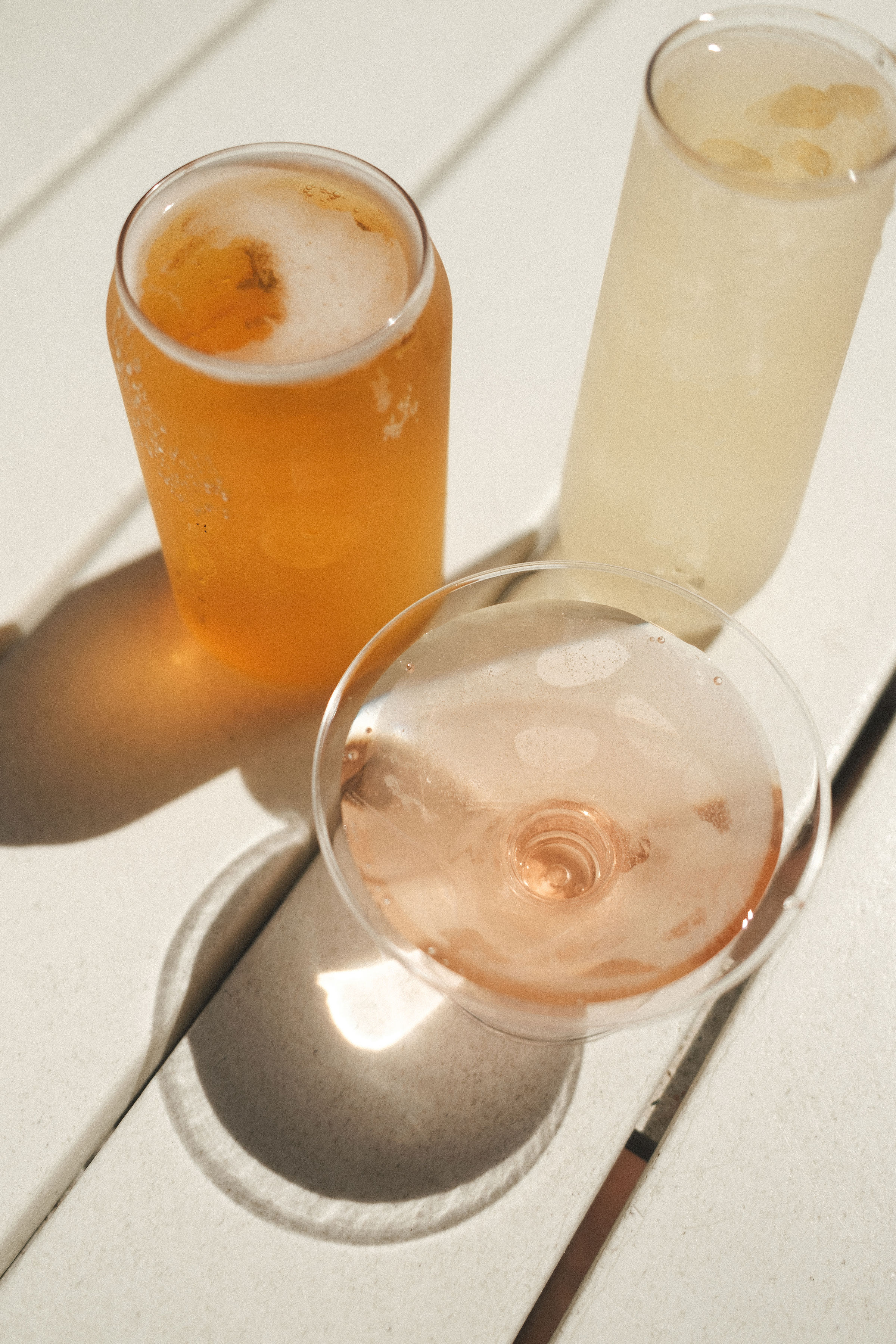 Chilled cocktail drink